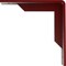 Ekena Millwork Stockport Steel Bracket, Hammered Bright Red 2"W x 8"D x 8"H BKTM02X08X08STHRE - alternate 10